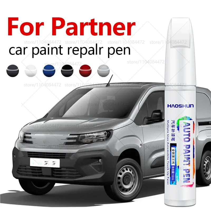 

Ручка для ремонта автомобильной краски на 1996-2023 годы Peugeot Partner, аксессуары для ремонта царапин, Ardent, красный, серый, белый, синий HDi, черный, серебристый
