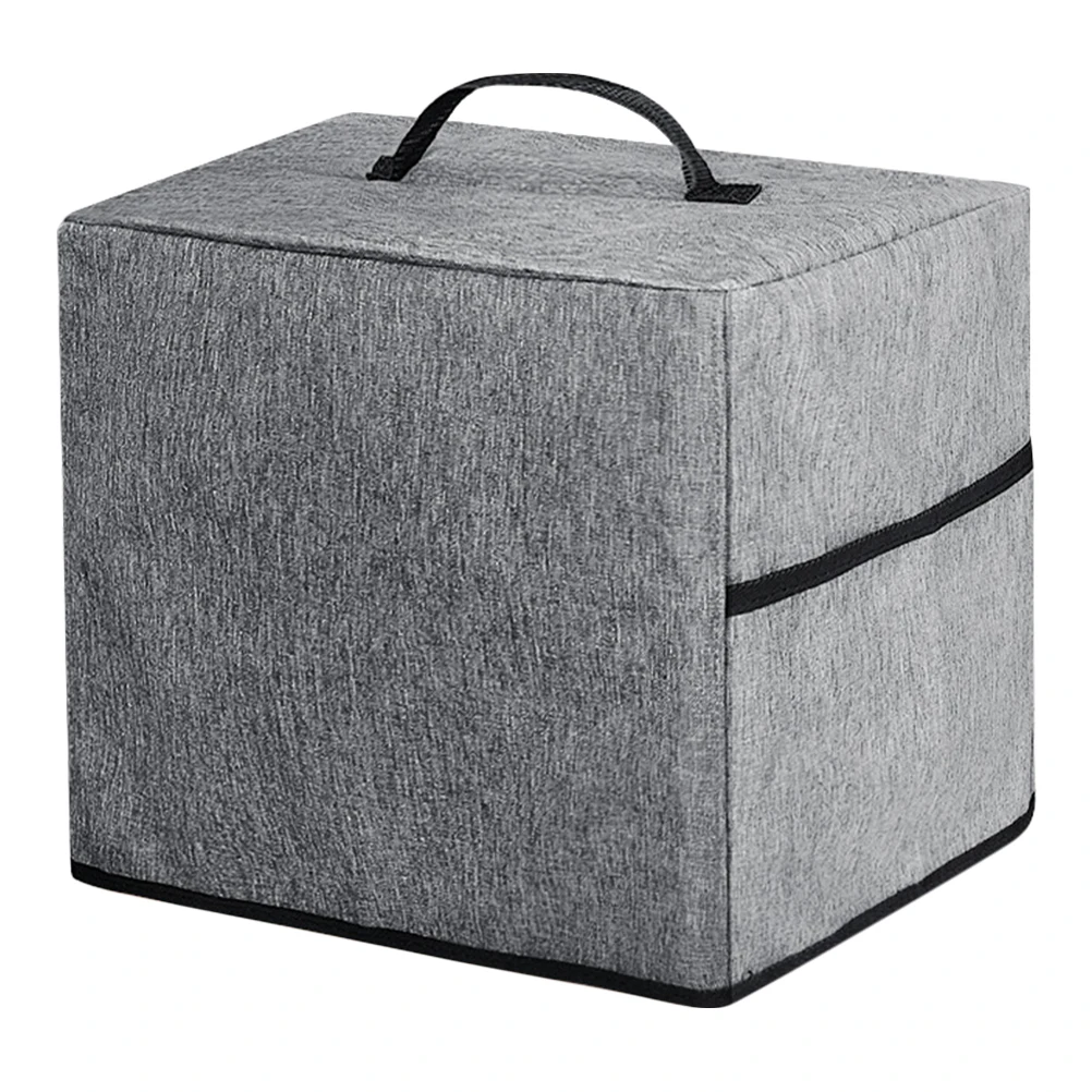 

Ice Cream Dust Cover 34 5x26 Reusable Ice Cream Maker Cover 5x29cm Appliance Protector Storage Bag Kitchen Reusable Grey