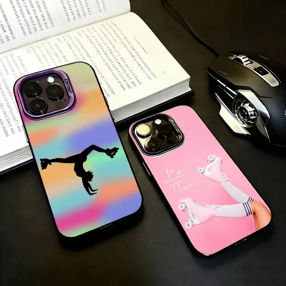 

P-Patin-IN Black Candy silver phone case Phone Case For iPhone17,16,15,14,13,12,11 Plus,Pro Max