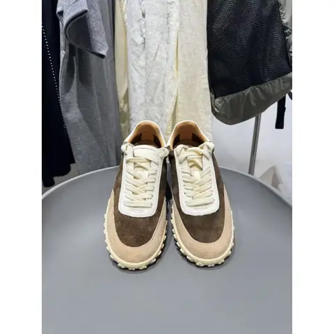 2025AW Högkvalitativa Visvim Vintage Casual Sneakers Herr Dam Mode Äkta Läder Bekväma Skor 10 best sales vintage Havana-sneakers - №9