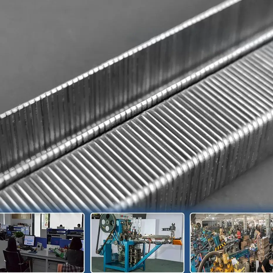 Imagem -06 - Longo Nariz Grampo Pinos para Enquadramento Tacker Pistola Grampeador Grampos 616 mm 7116 22 Gal 2000 Pcs