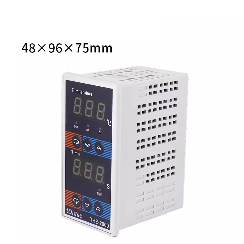 THE-2511 THE-2611 Strumento di controllo integrato per tempo e temperatura Uscita relè/SSR display digitale Controller PID AC 85-265 V