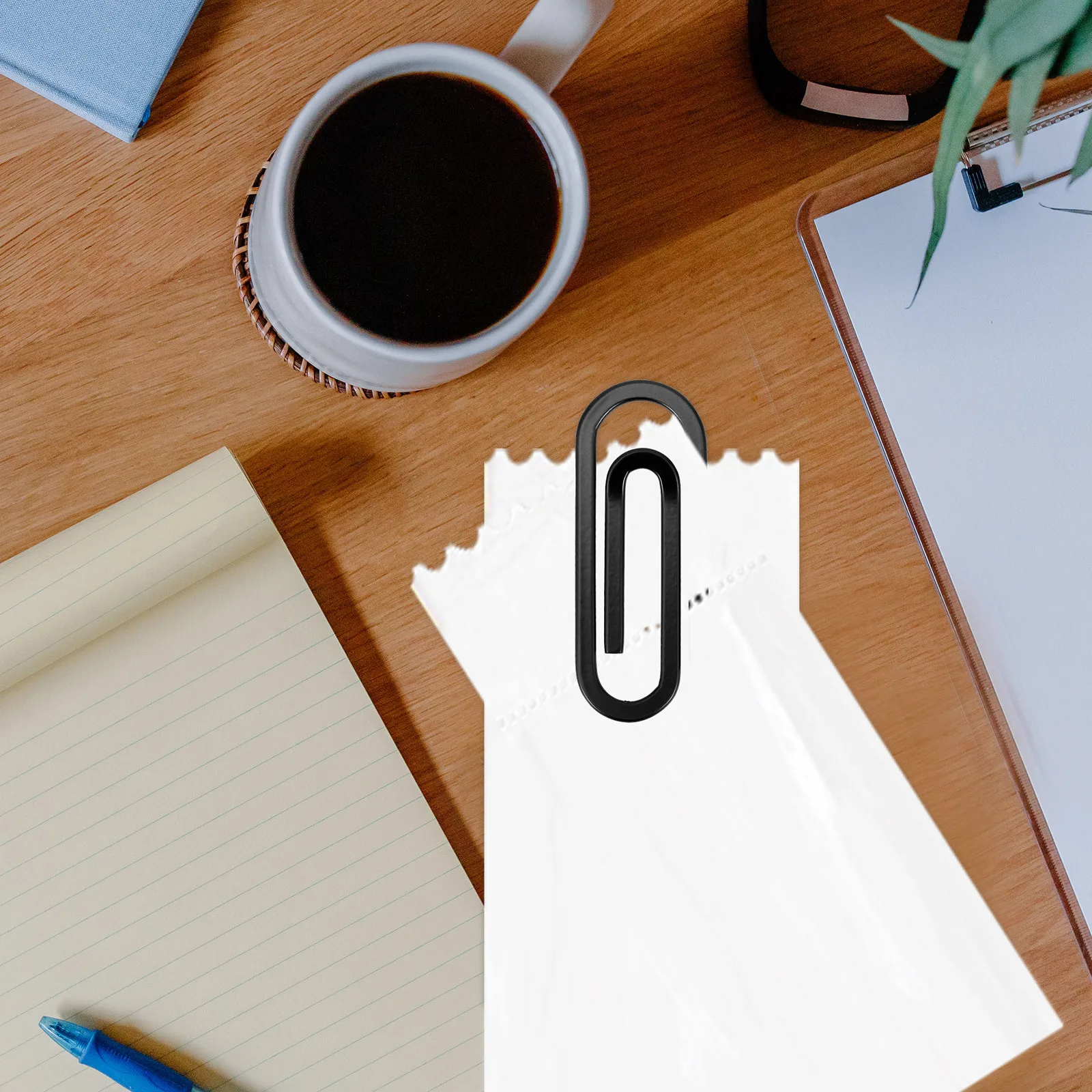 

Creative Stainless Steel Metal Paper Clips Decorative Office Document Clips Small Paper Clamp for Notes Bookmarks Scrapbooks