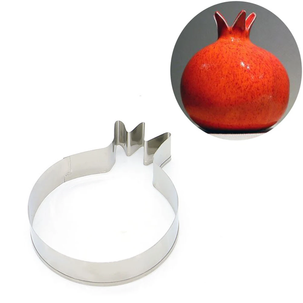 

3 Pcs Pomegranate Cookie Cutters Molds Cookies Biscuit Stainless Steel for Baking Strawberry