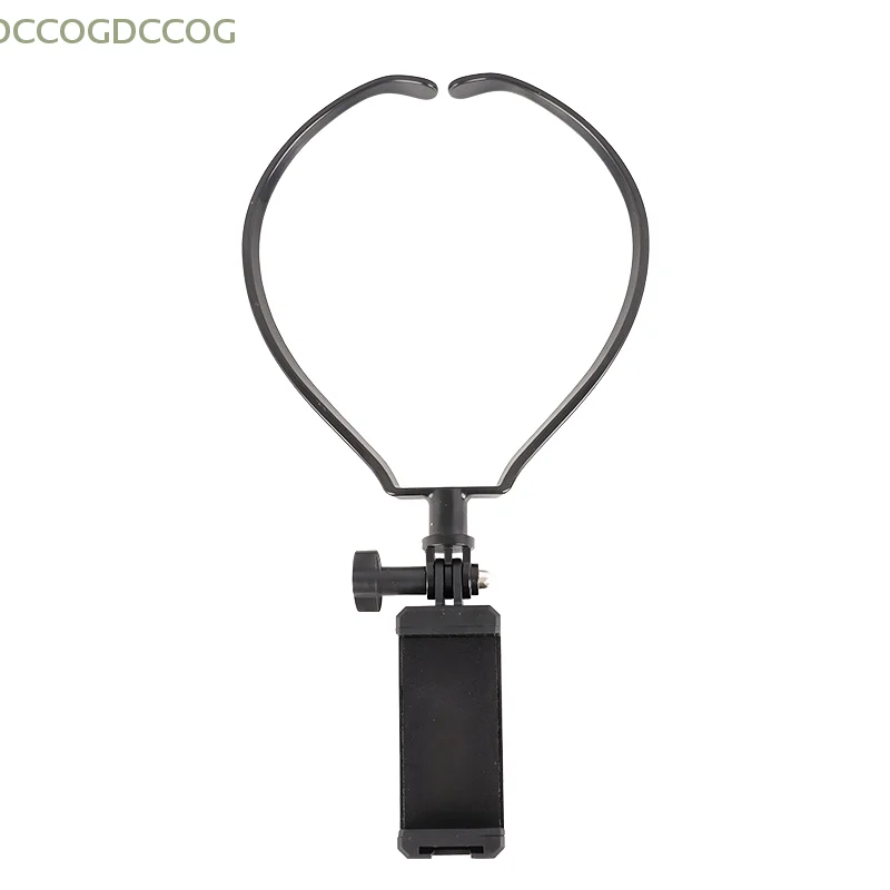 Penyangga Ponsel Malas Gantung Leher Dapat Dipakai Bersepeda Luar Ruangan Braket Gantungan Ponsel Langsung Perspektif Orang Pertama Merekam Kehidupan