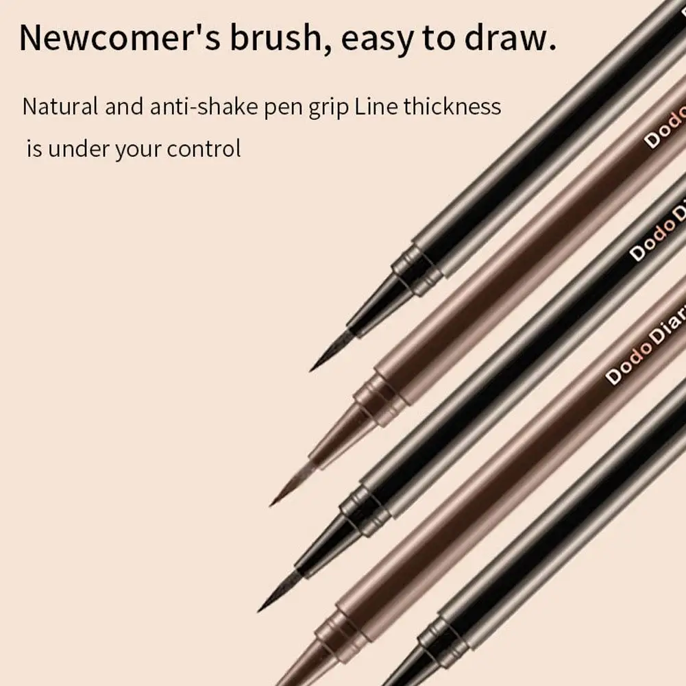 Long Lasting Eyeliner Waterproof Long Lasting Eye Liner Pen Natural Eyeliner Quick Bloom Liquid Pencil Cosmetic Not Drying T1W6