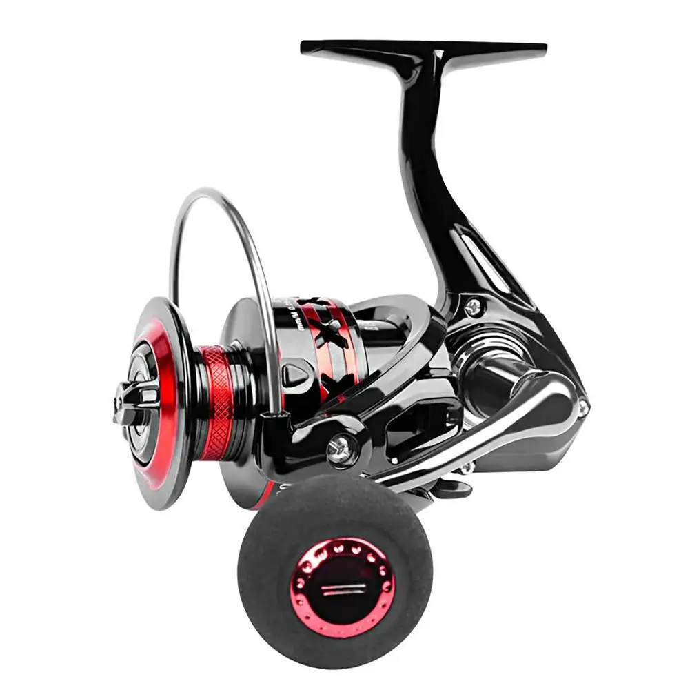 

New Spinning Reel 8-12KG Max Drag Power Fishing Reel 2000-7000 5.0:1/4 7:1 High Speed Gear Ratio Long Casting Lure Fishing Reels