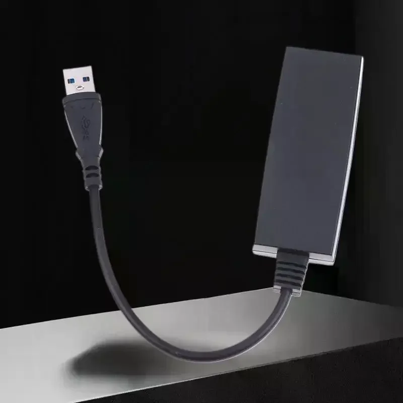 USB3.0 To Rj45 Network Adapter RTL8153 Lan Ethernet Adapter 100/1000Mbps Network Card For  Laptop Win10/11