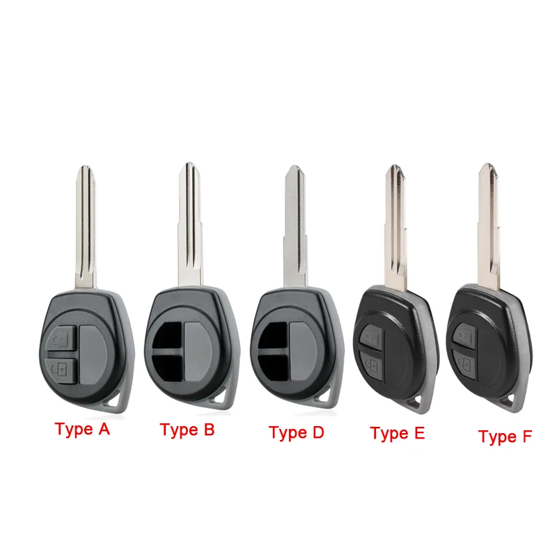 

2 Buttons Replacement Remote Cover Car Key Fob Case Shell Fit for Keyless Entry Remote Smart Key Shell Case