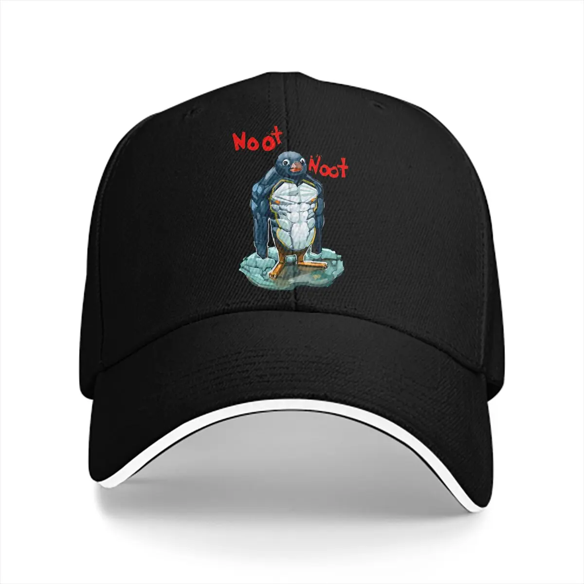 

Pingu Multicolor Hat Peaked Cap Strong Personalized Visor Protection Hats