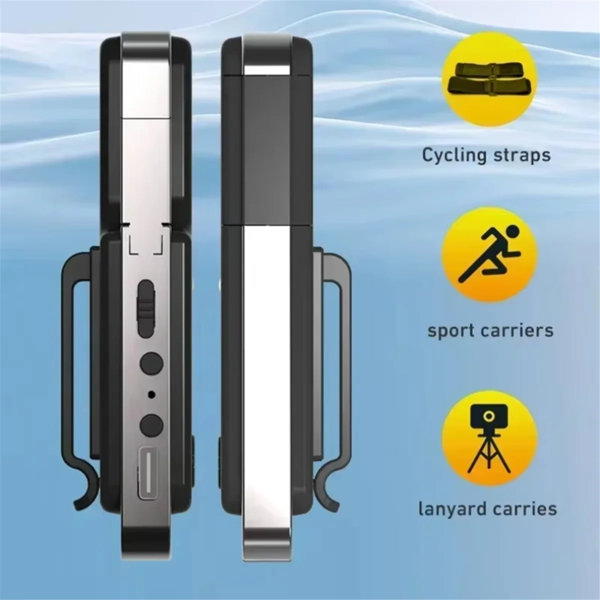 QA88X 2K HD Mini telecamera portachiavi illuminazione esterna videocamera 1080P sport cam moto impermeabile clip posteriore videoregistratore