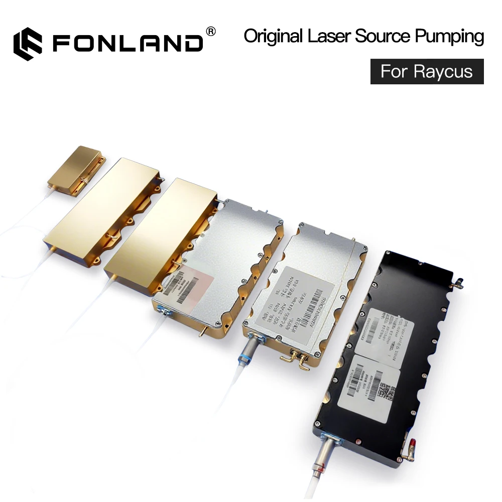 مصدر ليزر أصلي من رايكوس بقوة 120-1000 واط، وحدة ألياف ضوئية، ليزر نبضي