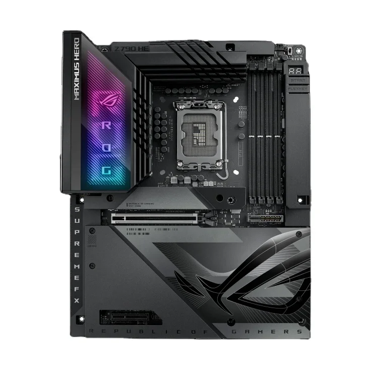 ROG Z790  BTF Equipped with 20+1+2 power supply module supporting DDR5 memory