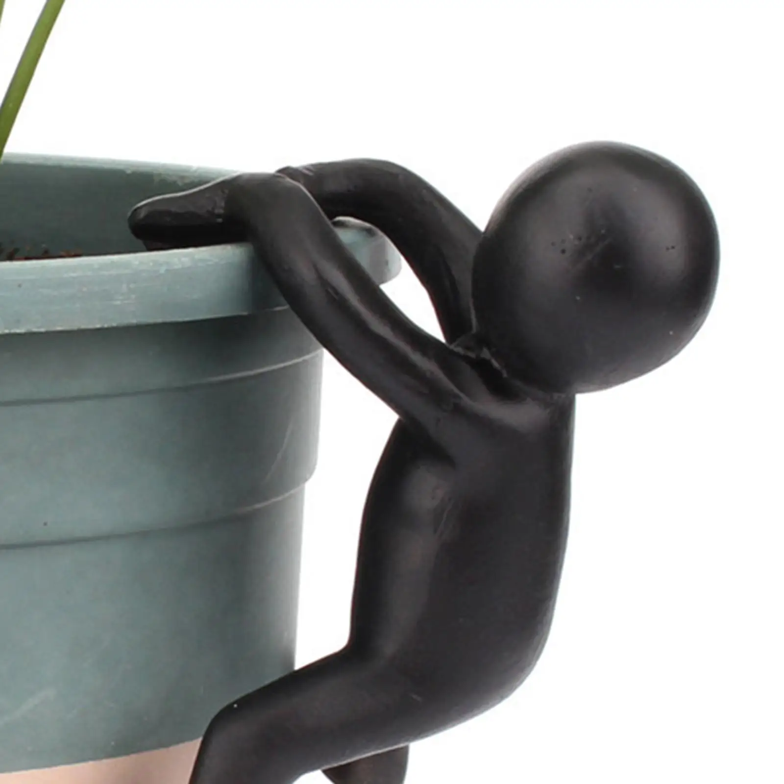 4pcs Flower Pot Hugger, Miniature Fairy Garden Landscape Decoration Plant Pots Bonsai