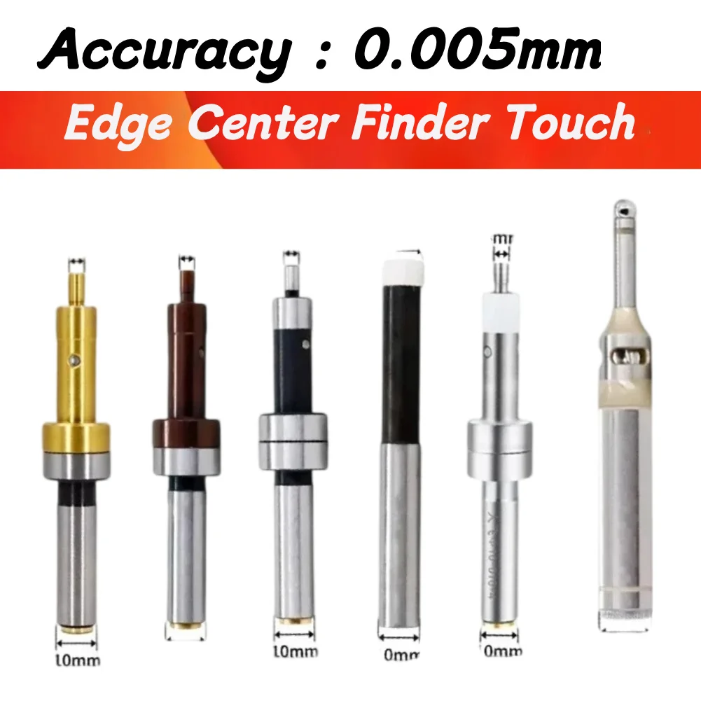 Titanium Non-magnetic Mechanical Edge Finder Center Finder Touch Point Sensor for CNC Milling Lathe Machine Measurement Tools