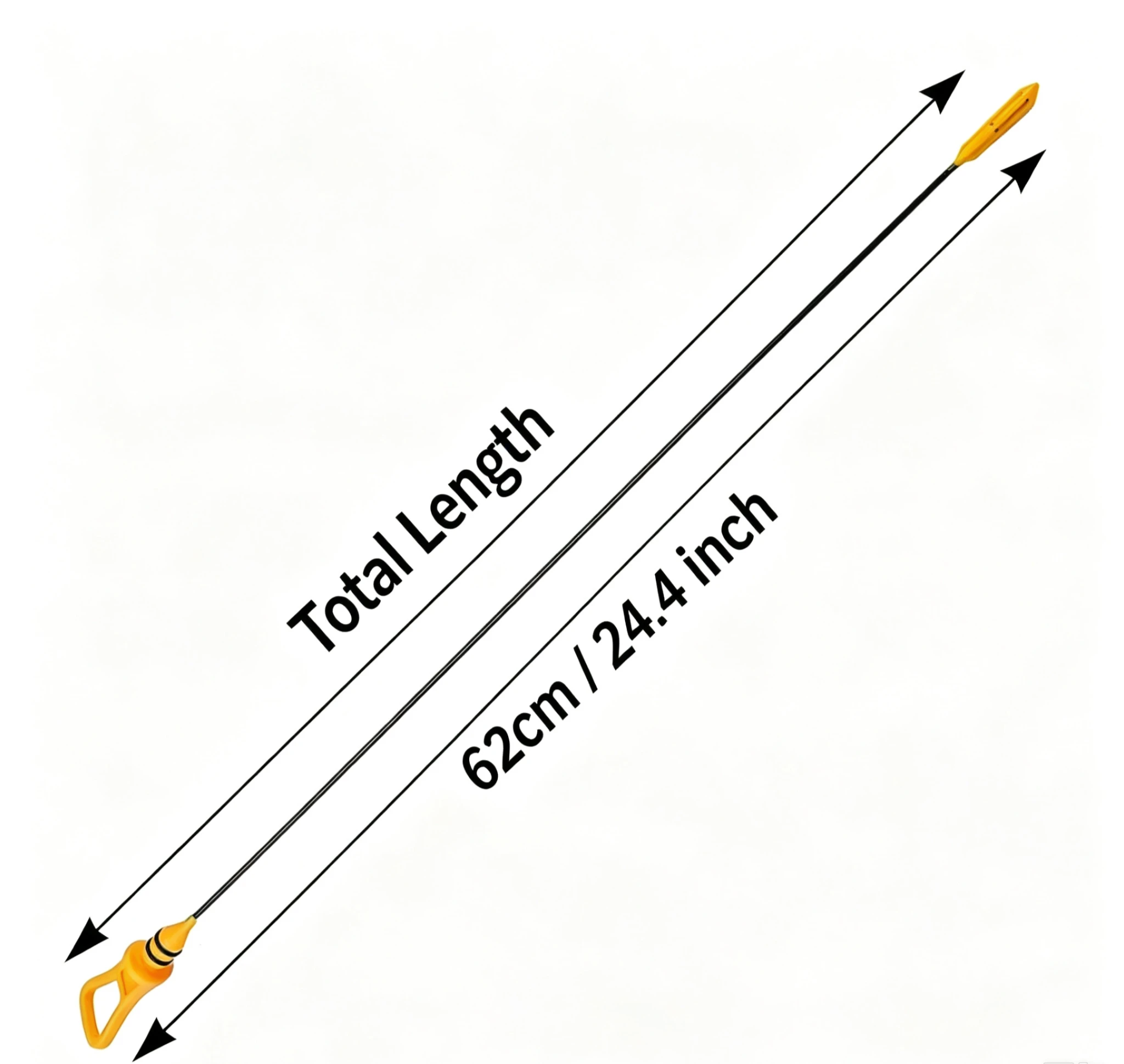 1Pc Stainless Steel Engine Oil Dipstick Replaces 11437509784 917315 for Mini Cooper S R52 R53 R56 W11B16A Oil Level Gauge