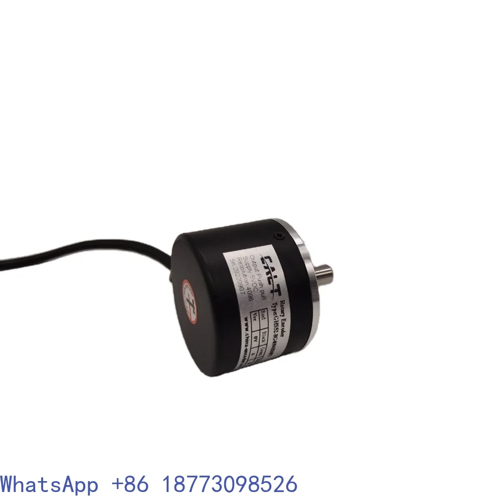 GHS52-08G2048BMC526 52mm OD 2048ppr NPN Automatic Measurement Optical Rotary Encoder