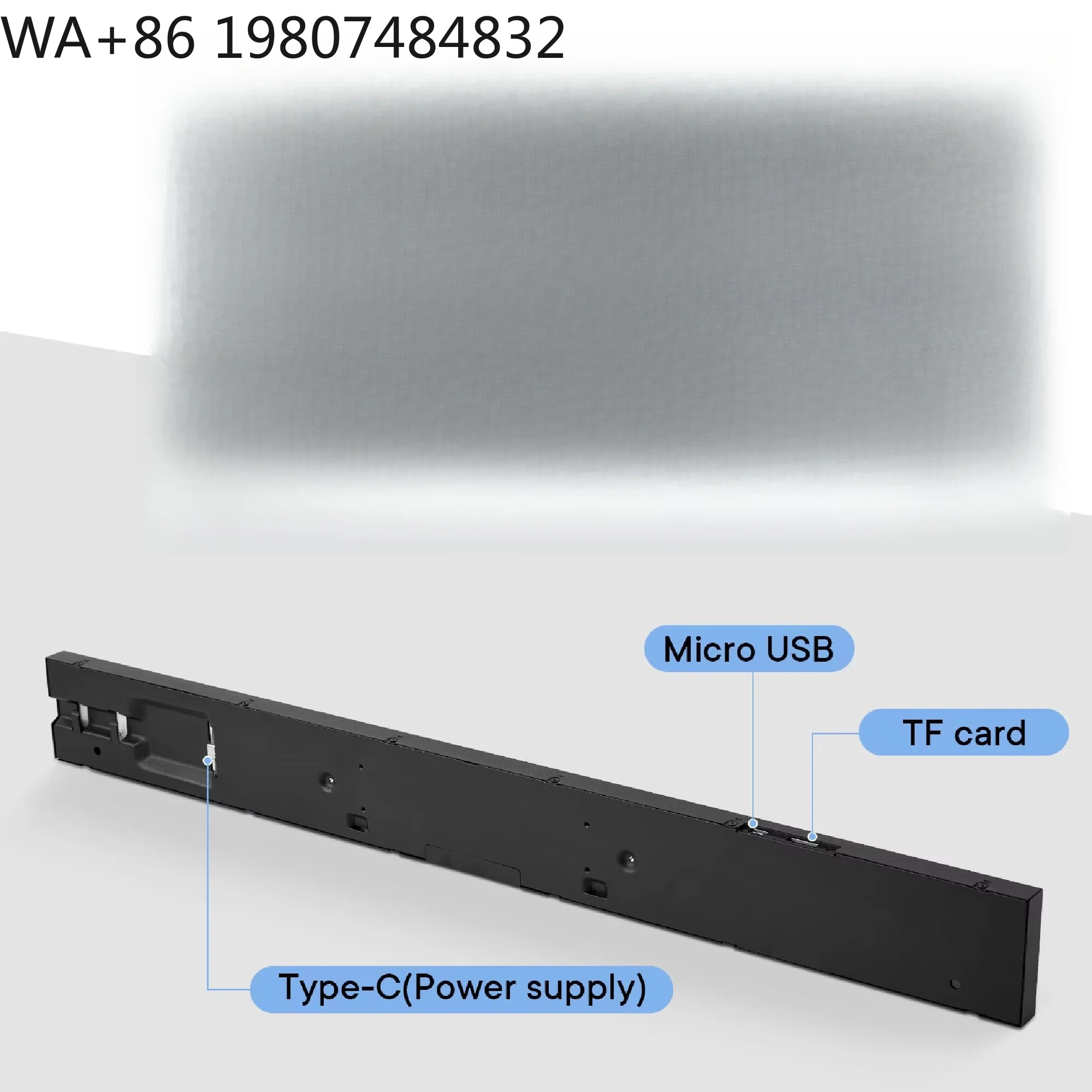 

36.6" Advertising Shelf Edge LCD Display, Android Ultra Wide Stretched Digital Advertising for Supermarket Aliexpress