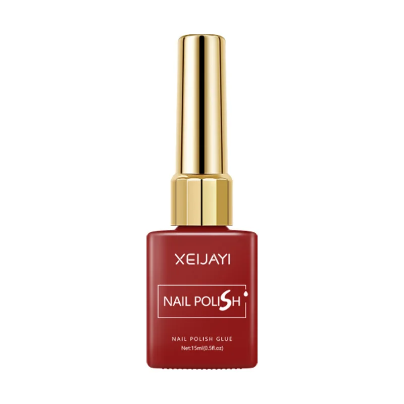 Farbiger Nagellack Gel 60 Farben Hochglanz Matt Eisklar Nagellack Rot Braun DIY Nagelkunst Abziehbarer UV-Gel-Lack 15ML