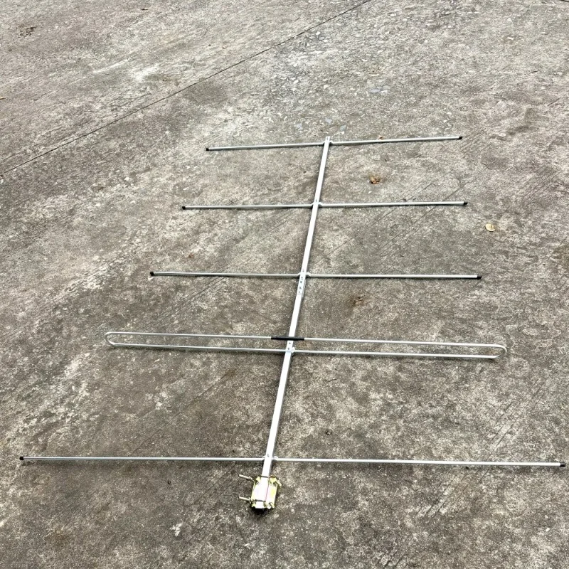 High Gain Remote Receive Directional FM Stereo Radio Head Five-Unit Yagi FM Antenna Outdoor