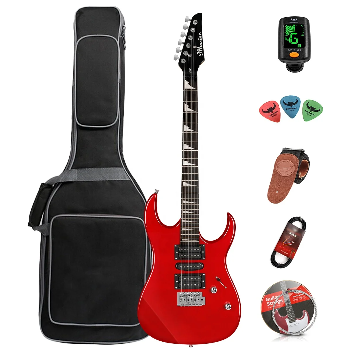 

MS-170 Stringed Instruments Solid Guitar Wholesale Price 24 Frets Guitarra Electrica 6 Strings Electric Guitarras Electrica