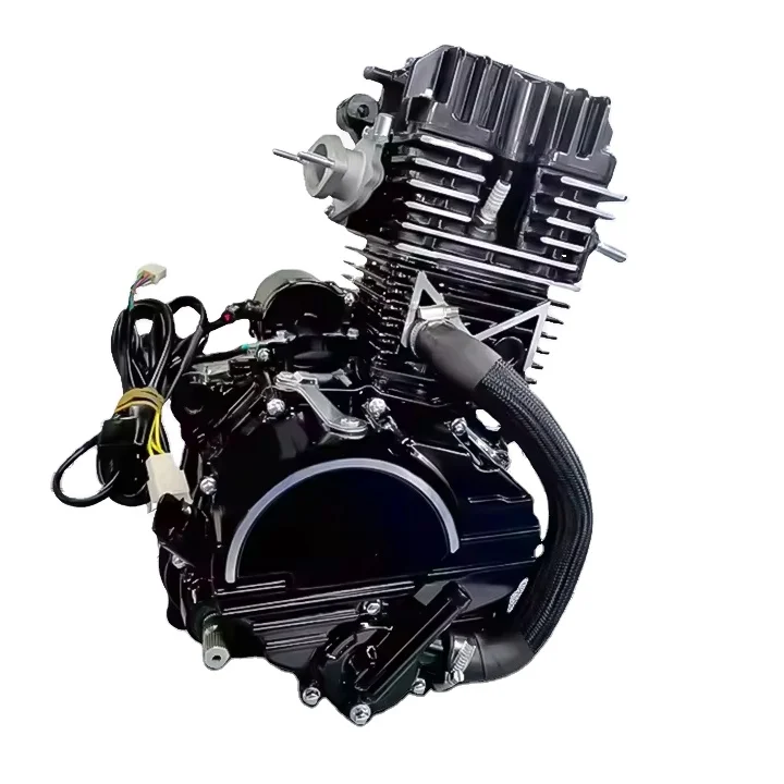 High Power 400cc CG Engine Tricycle Air Cooling 2 Valves 4 Stroke Motorcycle Exhaust New Condition Power King Parts Accessories