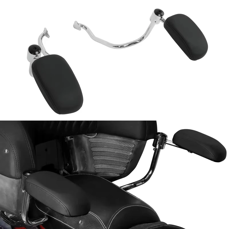 Motorcycle Passenger Armrest For Indian 2015-2026 Chieftain Roadmaster Challenger Pursuit Springfield (Replace For 2880032)