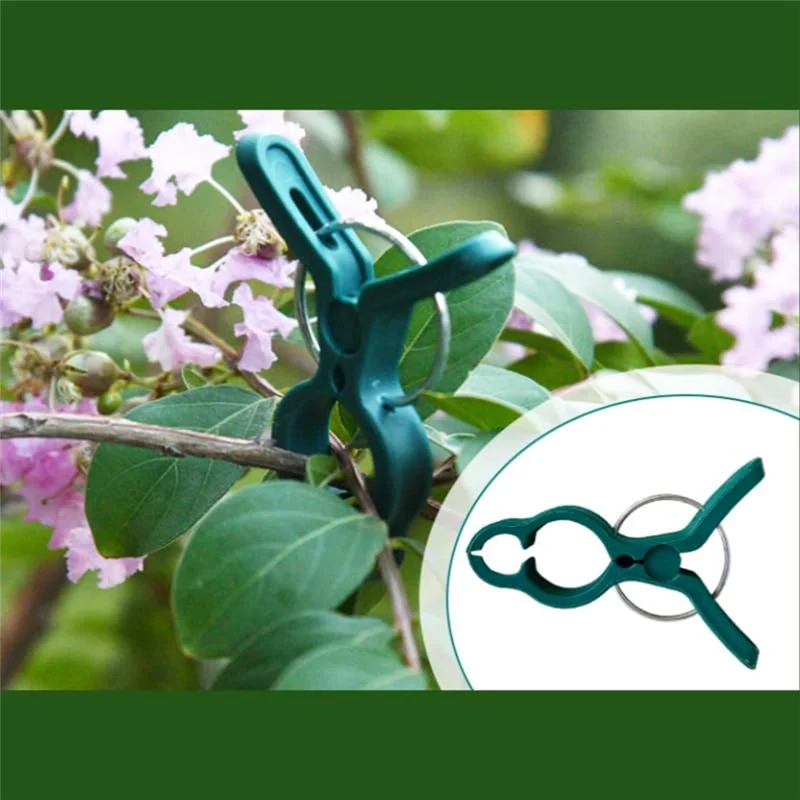 

A26F-Fixed Plastic Plant Clips, Plant Support Clips Plant Clips For Climbing Plants, Fixed Plant Vine Clips For Garden Vines