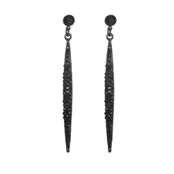 Punk Long Stick Earrings Black Earrings Lover Gift Jewelry Nightclub Bar Earrings