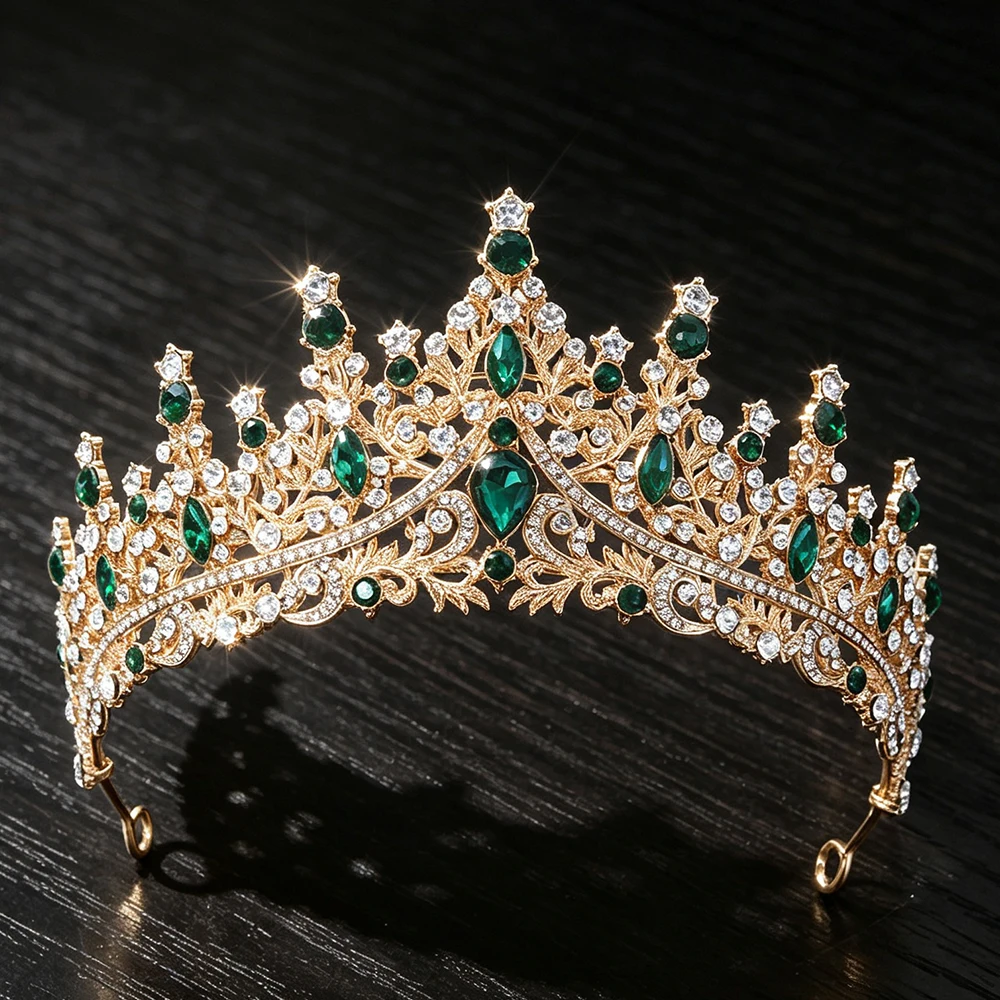 1/3 stuks Vintage groene stras - Vintage Fashion Earrings recensie en prijs