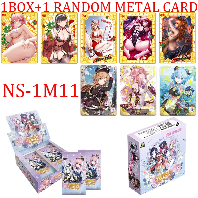 

Newest Ns-1m11 With Metal Card Goddess Story Collection Card Astringent Girl Swimsuit Bikini Doujin Toy And Hobbies Child Gift