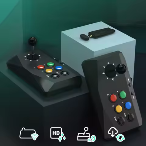 아케이드 파이트 스틱 조이스틱, TV PC 비디오 게임 콘솔 게임패드 컨트롤러, 기계식 키보드