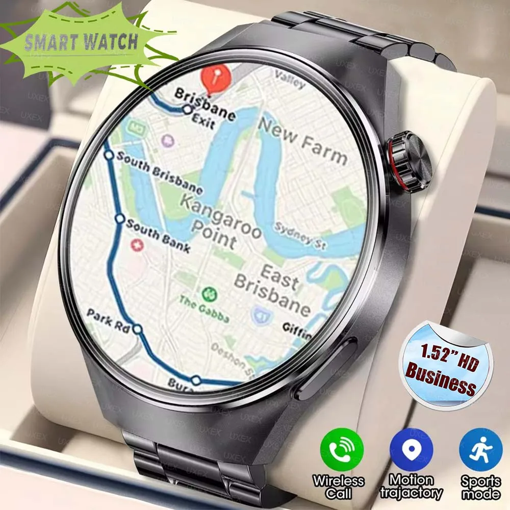 

2026 Новые Смарт-часы с полным сенсорным экраном, 1,52 дюйма, HD-трекер здоровья, Bluetooth-вызов, умные часы для мужчин и женщин, оригинальные для телефона Android Ios