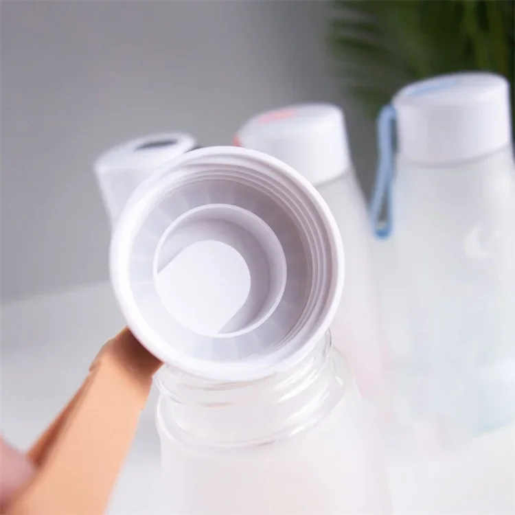 1PC 560ml Water Bottle Drinkware Leak Proof Portable for Girl Outdoor Travel Leakproof Plastic My Cute Drink Bottle