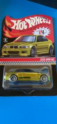 Hot Wheels Cars RLC BMW M3 E46 GOLD 1/64 Metal Die-cast Model Toy Vehicles