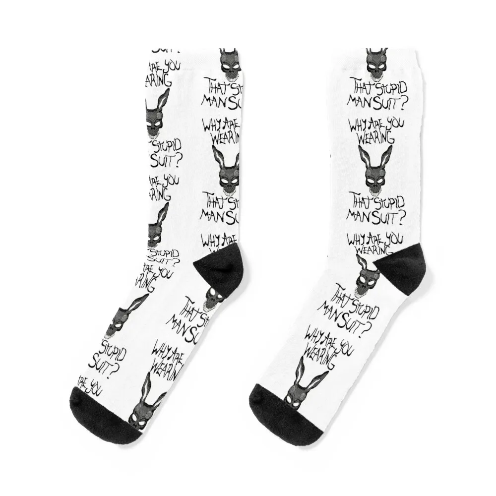 Donnie Darko Why You Wearing That Stupid Socks cool custom Socks Female Men's