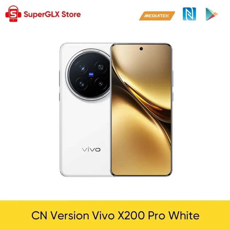 vivo x200pro white 12/256GB CN仕様 VIVO X200 Pro Chinese Version 5G Dimensity 9400 CPU 6.78 inch