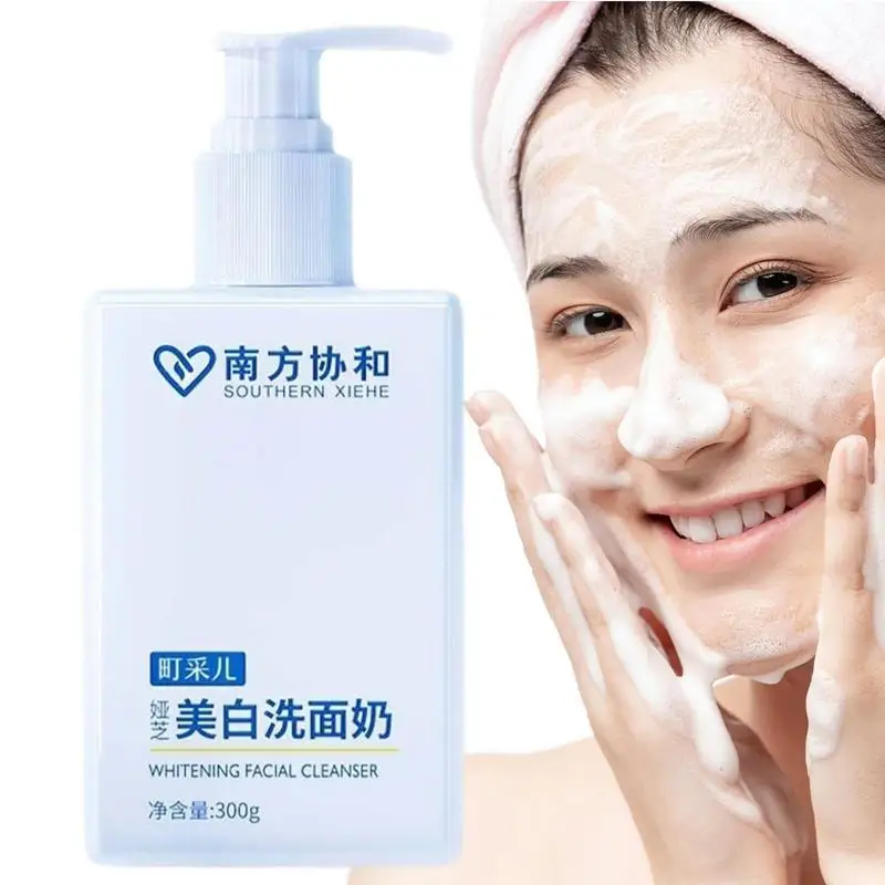 

Facial Cleaner Dry Skin Wash Foaming Cleanser Mild Texture Moisturizing Fairer Strong Cleaning With Nicotinamide For Sensitive