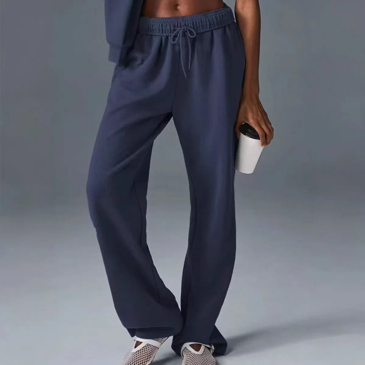 

al High Quality Men's and Women's General Advanced Bucket Pants Wide Leg Casual with Loose Straight Trousers Fashion Sweatpants