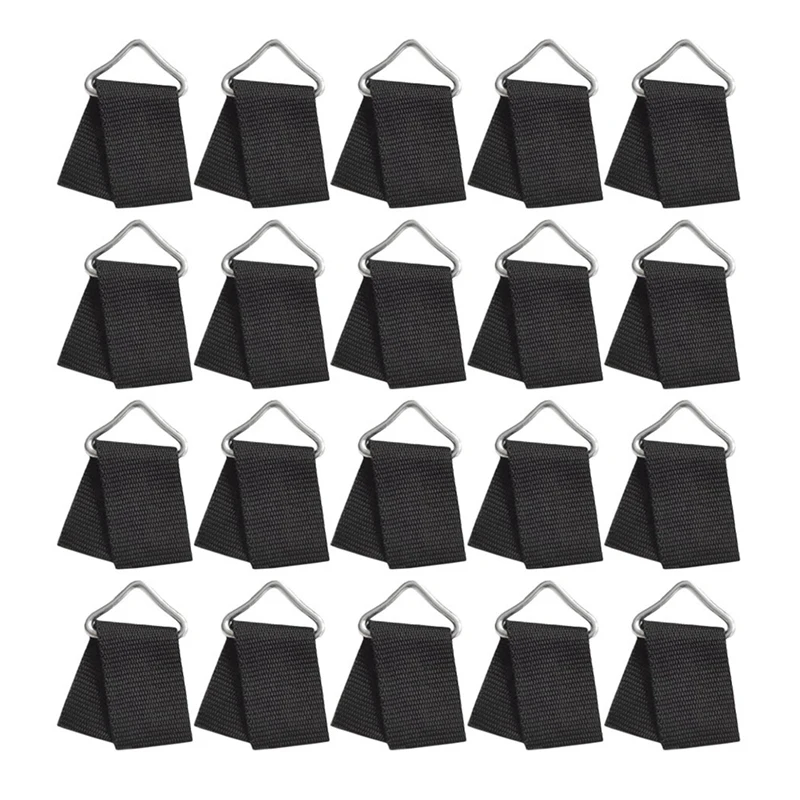 

20 Sets Trampoline Spring Buckle Trampoline Triangle Buckle Trampoline Accessories