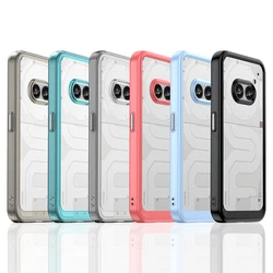 For Nothing Phone 2a Case Nothing Phone 2a Cover Coque Funda Hard Translucent Soft Frame Shockproof Clear Case Nothing Phone 2a