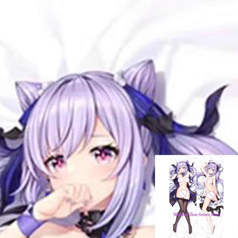 

Dakimakura Anime Pillow Cover Keqing Double Sided Print Life-size Halloween Christmas