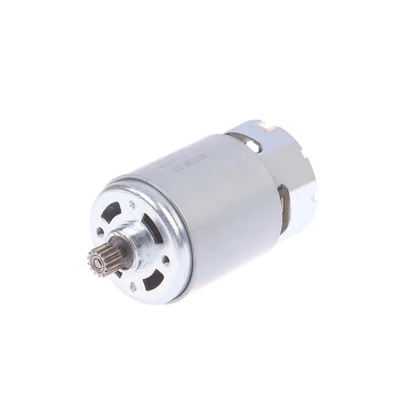 21V RS550 Motor Brushed Motor 14 Teeth Suitable For 4/6 Inch Cordless Mini Logging Saw Chainsaw Power Tool Accessories