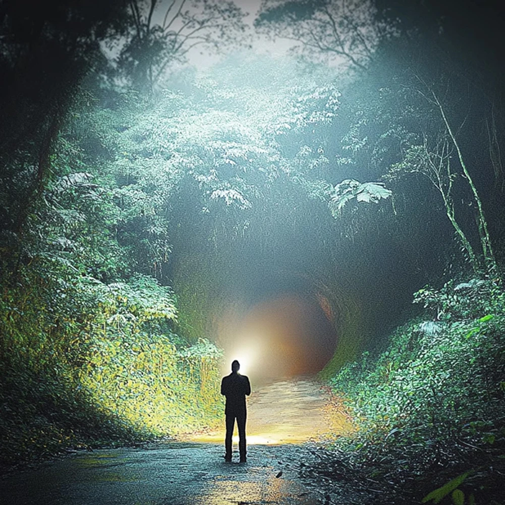 LED + COB ضوء التخييم الصغير مع مشبك قلم ضوء الطوارئ في الهواء الطلق USB شحن عالية الطاقة ضوء الشعلة للتخييم الصيد المشي