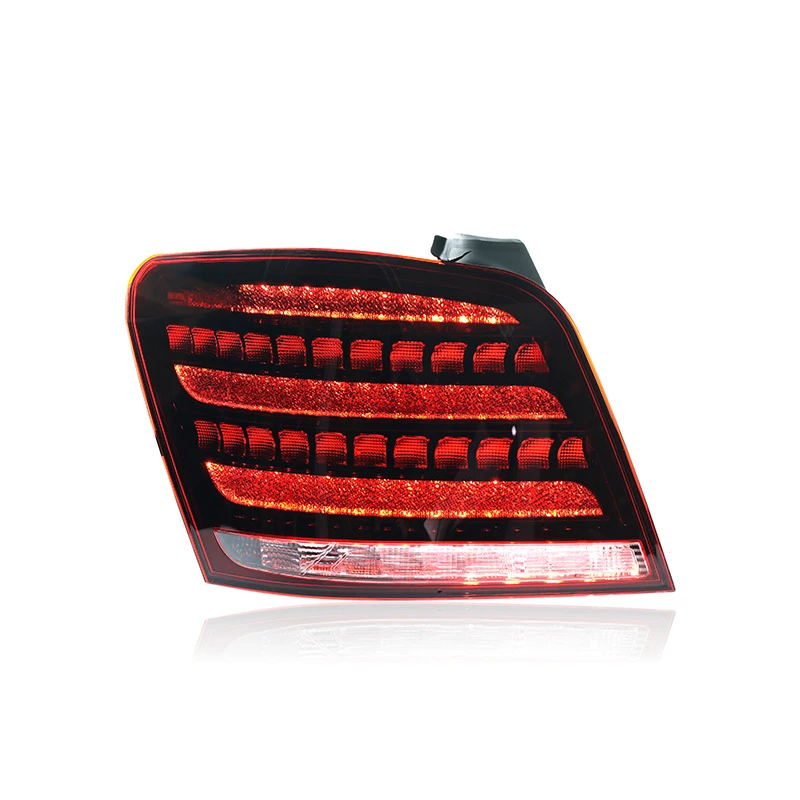 2PC LED Tail Light Assembly for Benz GLK 260/300 2009-2015 Taillights Plug and Play LED Running Dynamic Turning Rear Taillights