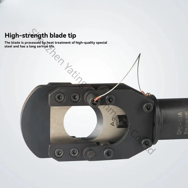 Manual Semi-automatic Hydraulic Cable Scissors, Cable Scissors CPC-40  Wire Rope Steel Core Aluminum Strand