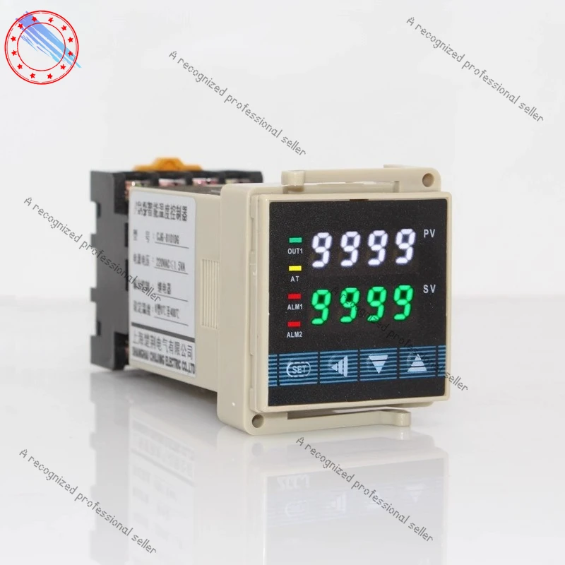 

Регулятор температуры, интеллектуальный регулятор температуры с цифровым дисплеем, рельсовый термостат CJG-8101-DG, 11 контактов