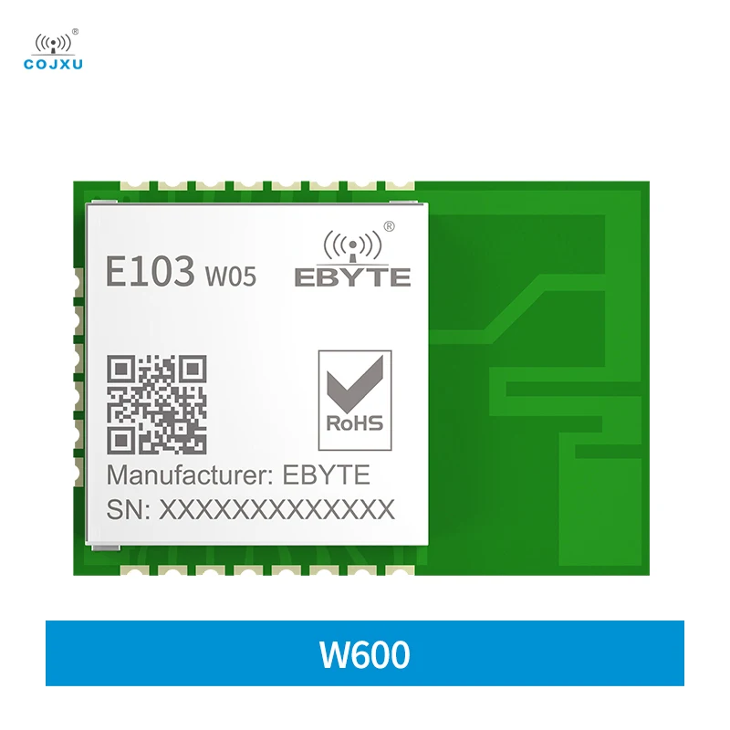 W600 Wifi Module Wireless Transceiver 2.4GHz 20dBm cojxu E103-W05 Cost-effective PCB Antenna UART Low Power Consumption