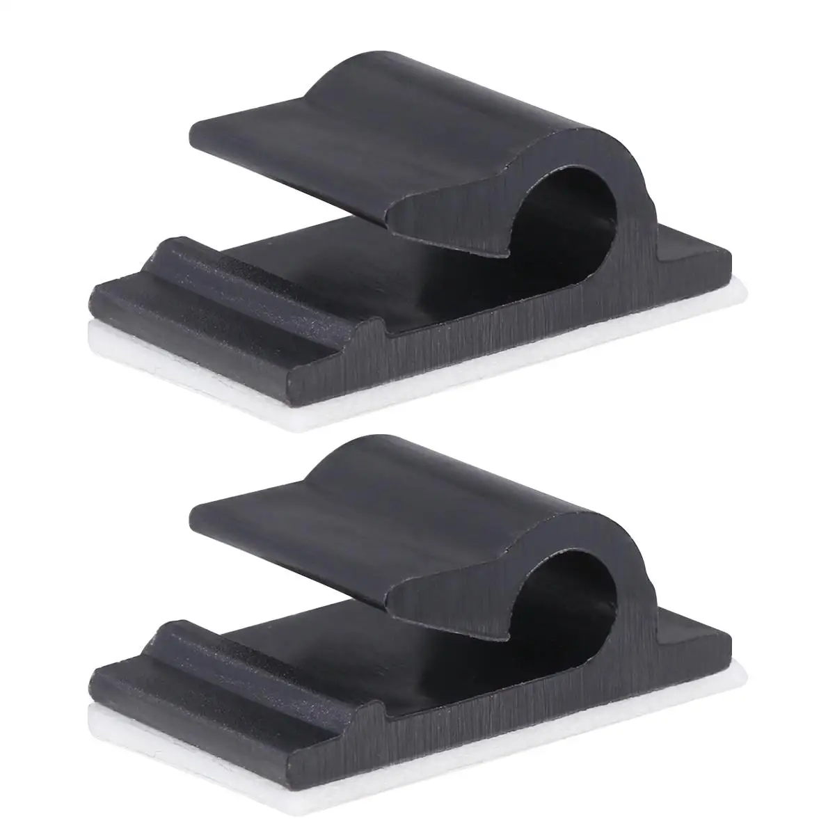 

50 PCS Wire Clamp Line Card Cord Clips Cable Organizer Covers for Wires Floor Ties