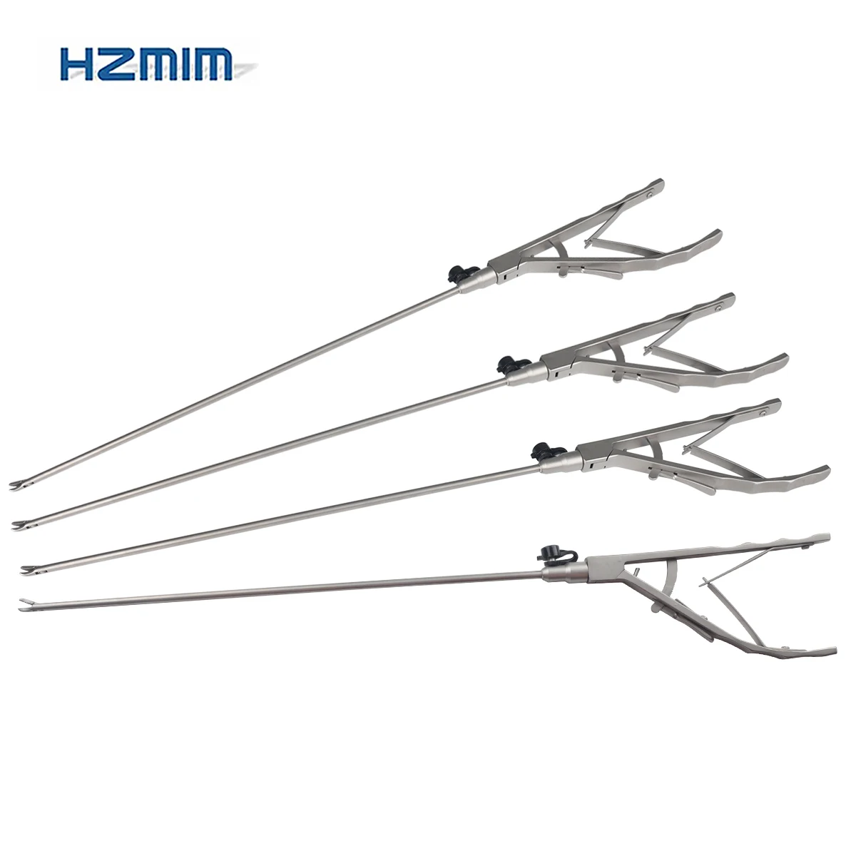 Reusable Instruments Laparoscopic Needle Holder Left Curved Surgical Endoscopic Grasping Forceps